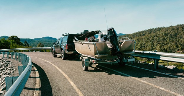 a car trailer